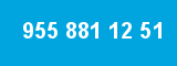 955 881 12 51 955 881 12 51